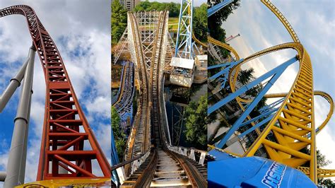 pov riding compilation|Every Roller Coaster At Hersheypark! 4K Front Seat POV!.